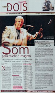 Materia Ver e Fazer Musica na "Tribuna de Minas"